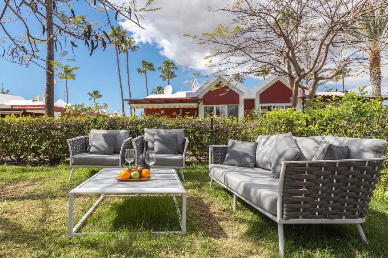 Lightbooking Tunos 73 Maspalomas Gran Jardin Y Barbacoa Luaran gambar