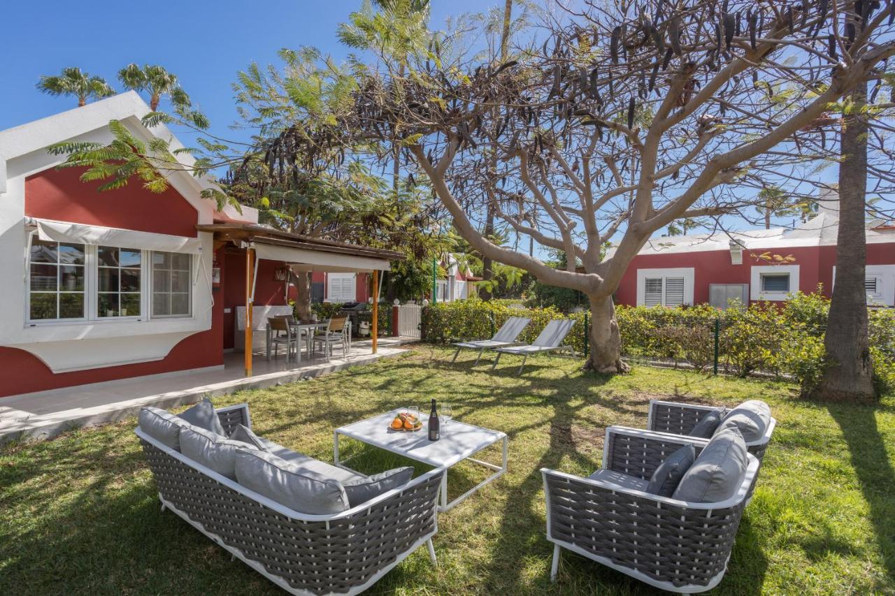 Lightbooking Tunos 73 Maspalomas Gran Jardin Y Barbacoa Luaran gambar