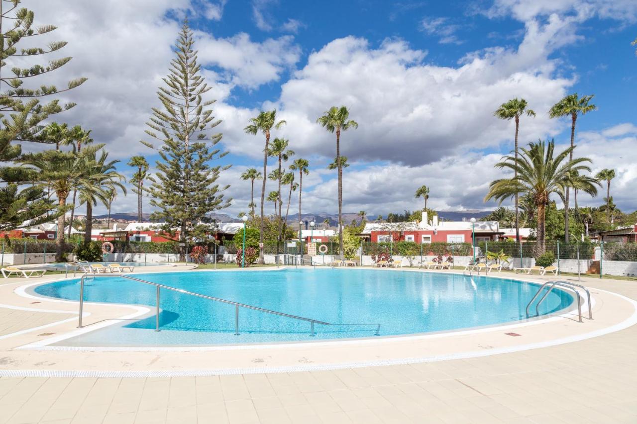 Lightbooking Tunos 73 Maspalomas Gran Jardin Y Barbacoa Luaran gambar